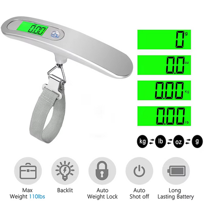 Digital Luggage Scale with Strap