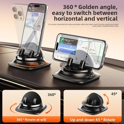 Universal 360° Rotatable Phone Holder for Car Dashboard & Table